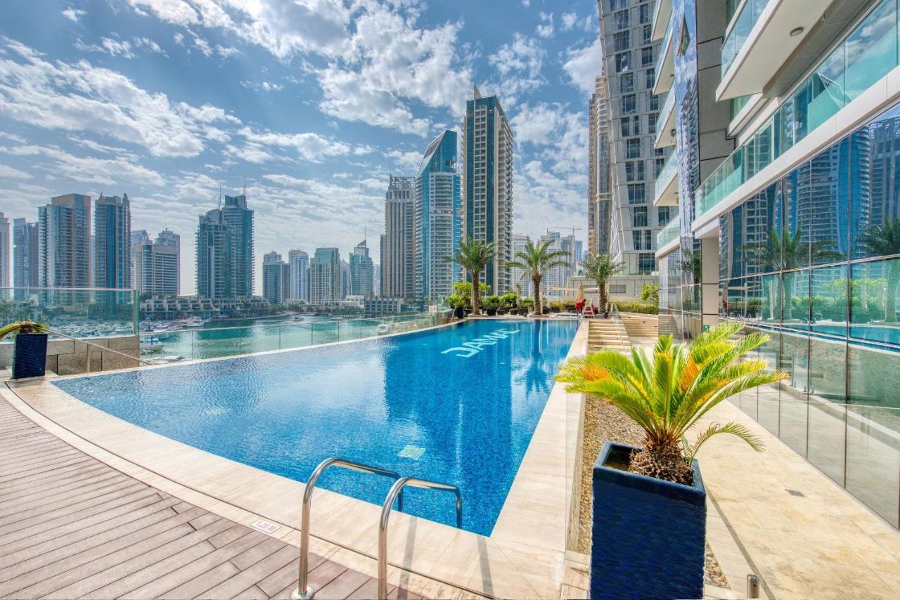 Maison Privee - Aesthetic Apt With Stunning View In Luxurious Building Apartamento Dubái Exterior foto