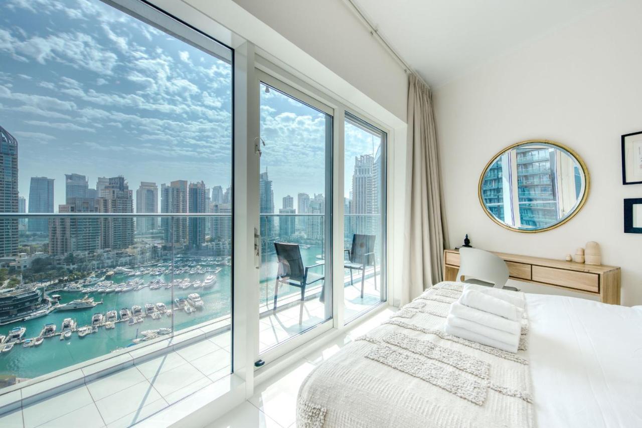 Maison Privee - Aesthetic Apt With Stunning View In Luxurious Building Apartamento Dubái Exterior foto