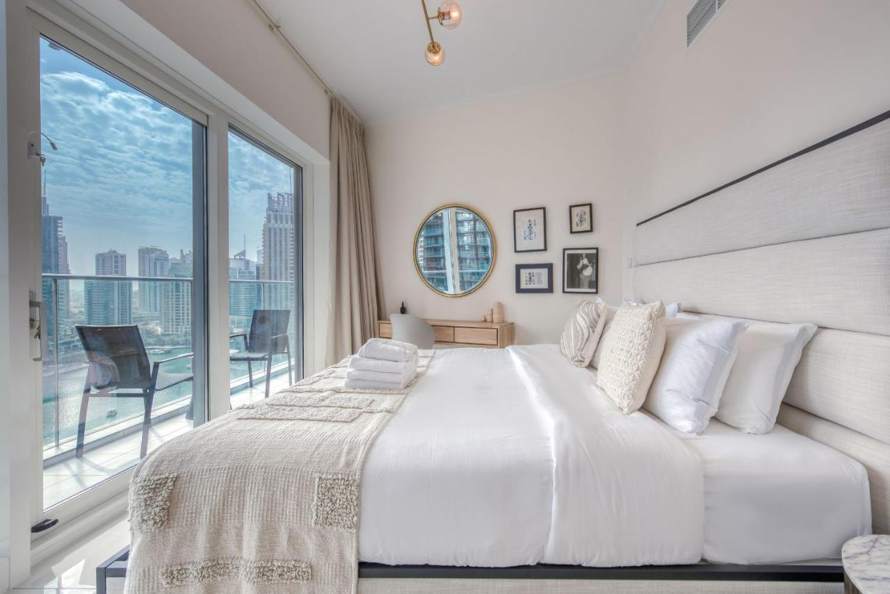 Maison Privee - Aesthetic Apt With Stunning View In Luxurious Building Apartamento Dubái Exterior foto