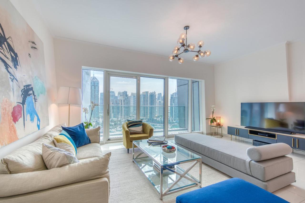 Maison Privee - Aesthetic Apt With Stunning View In Luxurious Building Apartamento Dubái Exterior foto