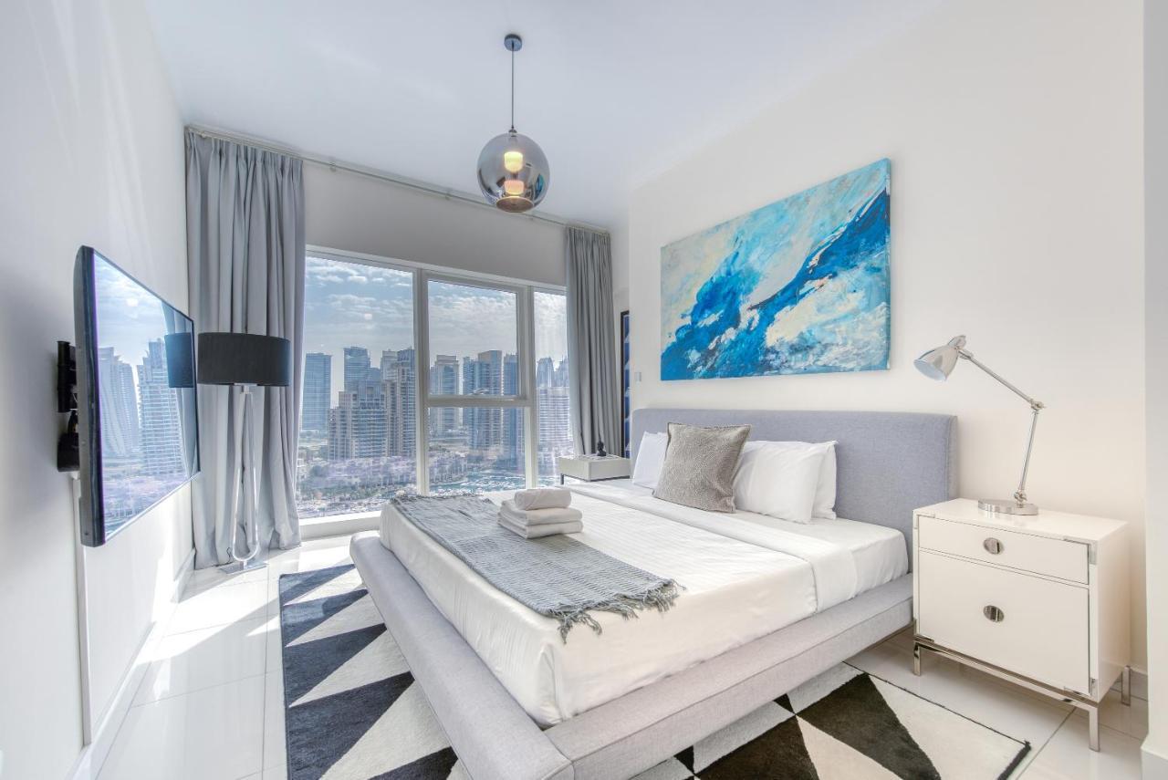 Maison Privee - Aesthetic Apt With Stunning View In Luxurious Building Apartamento Dubái Exterior foto